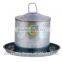 Big size galvanized metal chicken feeder