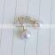 Women's Stud New Fashion White Gold Pearl Earrings