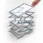A4 ZigZag brochure rack flyers holder for exhibition company newsstand