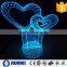 JM-3D04 Yiwu Jiumei 3D Led Night Light Projector