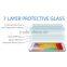 Arc edge Tempered Glass Screen Protector Film prevent scratches HD clear gold tempered glass For Samsung galaxy note3