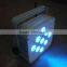 Flat par high power battery led light