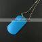 2016 High Quality Metal Aluminum Dog Tag With Ball Chain
