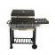 Stainless steel handle charcoal grill