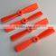 4x 4.5 CW CCW small bull nose plastic airplan propeller fan for rc airplane