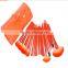 Beauty Red free makeup brush set 6pcs High quality cosmetic brush with red pouch