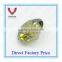 Round Brilliant cut Cubic Zirconia Peridot Green Synthetic Diamond Gemstone