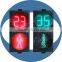 pedestrian digital countdown timer traffic light
