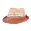 hot new products for 2014 Jazz mixed colors raffia hat sunshade summer lady hate para straw hat and cap custom logo