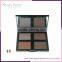 4 color make up cosmetics eyeshadow palette private label