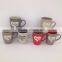 2017 new glazed coffee mug fine porcelain ceramic mug