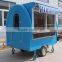 best selling price mobile food truck and mobile hot dog vending cart and food trailer