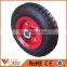 Solid rubber wheel barrow tyre small pneumatic tires and wheels