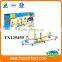 pedal toy train steam locomotives table set