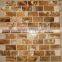 Free sample for most popular BROWN GOLDEN ONYX MOSAIC TILES COLLECTIONS