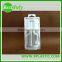 Clamshell packaging with hanging holes