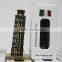 Zinc alloy souvenir leaning tower of pisa