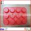 bpa free baking microwave oven 12 cup silicone muffin pan