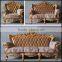 MS-1412-01&MS-1419-01&MS-1403-01 France style furniture sofa set in gold finish