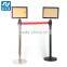 Stainless Steel Sign Holder, Information Stand