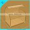 Table top acrylic bread display case