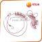 Steel Wire Clothesline ,PVC Clothesline with Clips,Set of 2 pcs Clothesline with Clips