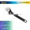 8" black adjustable spanner, black adjustable wrench spanner 200mm, black universal spanner wrench