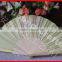 Hot selling factory hand painted spanish wood fan