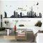 Fashion Decorative DIY Wall Sticker , Dubai's Silhouette Noctilucent Stick Sitting Room Wall Stickers TV Setting Post