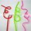 3D plastic hard best sela spirped fancy straws