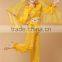 Bollywood sparkle belly dancing long sleeve top and harem pants set