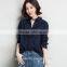 2017 latest fashion design women casual shirt blouse women summer