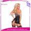 Hot Sexy Black Leather Waist Training Waist Trainer Dress