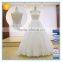 High Quality V-neck Ball Gown Beaded Bride White Wedding Dresses China