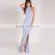 designer one piece party dress long frog backless style