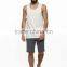 Factory direct plain white mens tank top shirt for sale