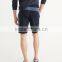 MGOO Wholesale Color Matching Side Zipper Gym Shorts Men Jogger Logo Rubber Printing Pants