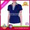 high quality wholesale polo t shrit for laday, double mercerized cotton polo shirt