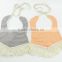 Tassel Soft Inside Fabric Pure Linen High Quality Bibs Fashion Bib Bag In Box