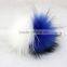 Myfur Cusomized Size Multi Color Available Raccoon Fur Pom Poms For Beanie Hat