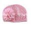 crochet beanies baby big flower hat