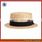 Wholesale High Quality Wholesale Women Summer Straw Boater Hats Knitted Beach Hat JH46