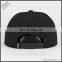 black 3D embroidery sports cap and fashion men's snapback caps popular around the world