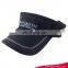 Black Printing New Fashion Foldable Cheap Adults Visor Sun Hat
