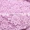 2015 the new hot purple lace fabric composite nylon decorative elastic lace trim