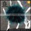 Hot Sale High Quality Multi Color Ball Raccoon Pompoms Faux Fox Fur Pom Keychain