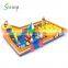 Halloween Funny Maze Outdoor Kids Inflatable Play Station Large Inflatable Fun City