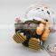HI CE vivid snowman plush toy with clothes for kids,wonderful stuffed doll for christmas with high quality
