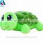 wholesale custom plush tortoise toy for sofa pillow and travel back cushion