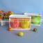 plastic condiment holder/plastic condiment dispenser with 2 pcs